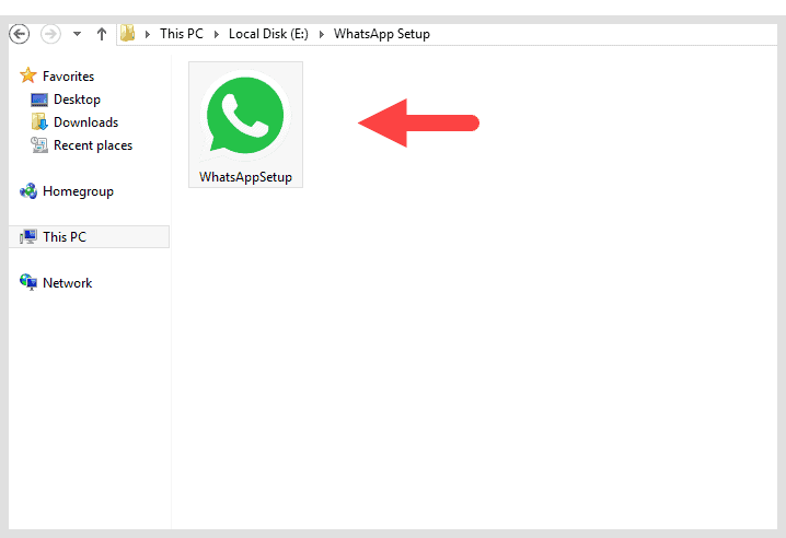 how download whatsapp in my pc